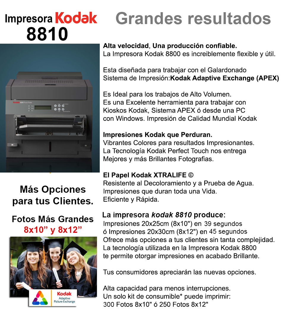 Impresora Kodak 8810